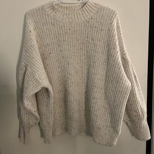 Cream knit sweater